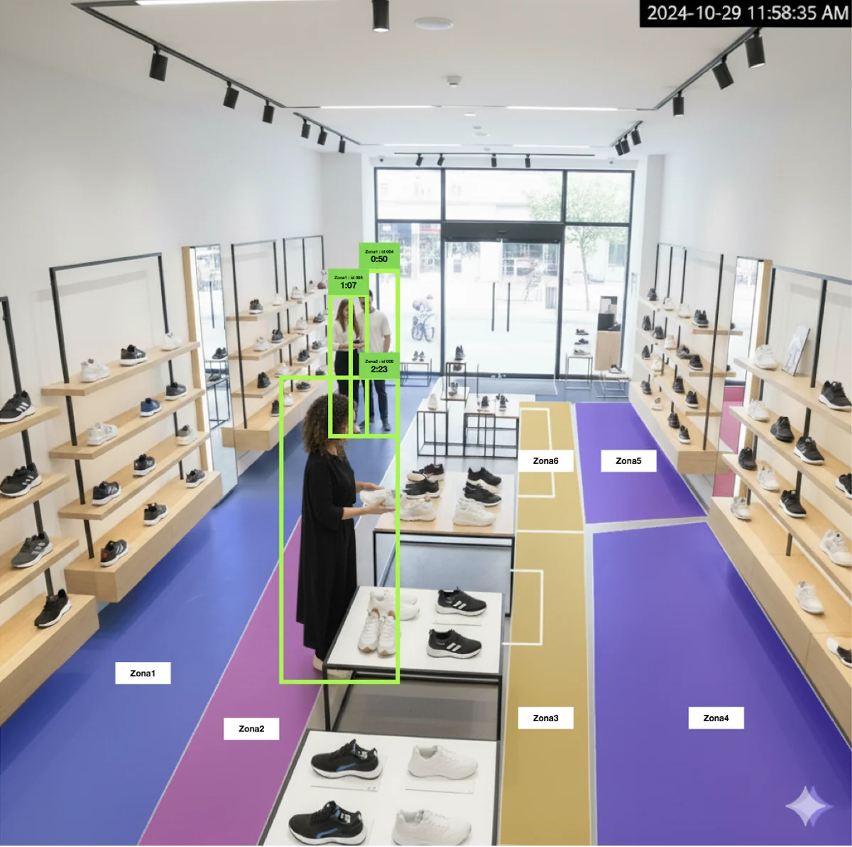 Descubrí qué zonas atraen más clientes dentro de tu negocio